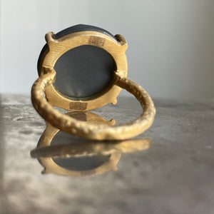 Hematite Midi Gold