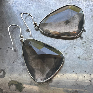 Smoky Quartz Danglers