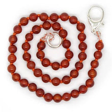 Load image into Gallery viewer, Red Onyx Medium + Clasp