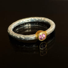 Load image into Gallery viewer, Pink Topaz Stacker