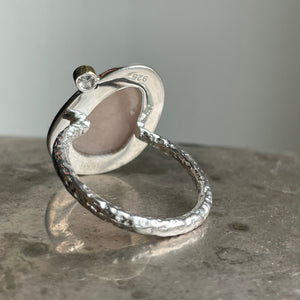 Morganite + White Topaz Classic