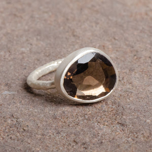 Smoky Quartz Slice