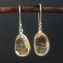Load image into Gallery viewer, Golden Rutile Danglers