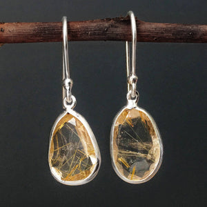 Golden Rutile Danglers