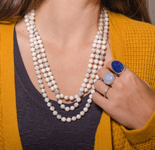 Load image into Gallery viewer, Lapis Lazuli Maxi Flat Band