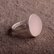 Load image into Gallery viewer, Rose Quartz Maxi Flat Band