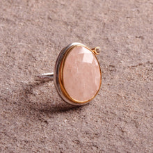 Load image into Gallery viewer, Morganite + White Topaz Classic