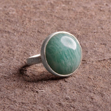 Load image into Gallery viewer, Amazonite Maxi Flat Band