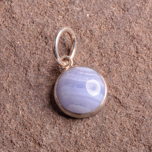 Blue Lace Agate Pendant